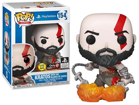 Funko God Of War Pop Games Kratos Exclusive Vinyl Figure 154 With