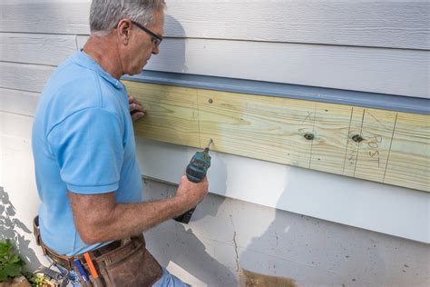 How To Build A Deck Attaching The Ledger Board