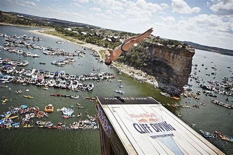 Pk has a brighter claim to fame too: Pin on Cliff Diving at Possum Kingdom Lake