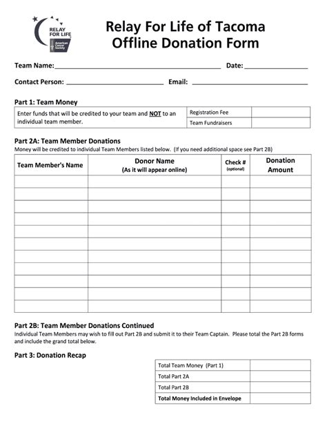 Donation Form Pdf Fill Out And Sign Online Dochub