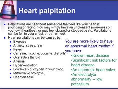 Heart Palpitations Causes Symptoms And Best Treatments