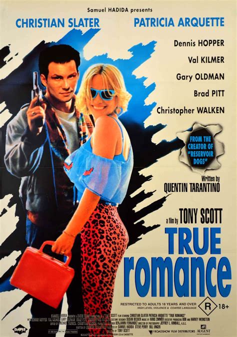 Scénario Tarantino Christian Slater Patricia Arquette Romance Movie