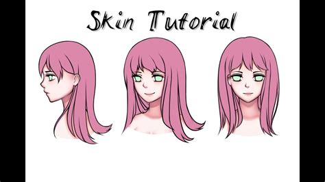 How To Color Skin In SAI Easy Tutorial YouTube