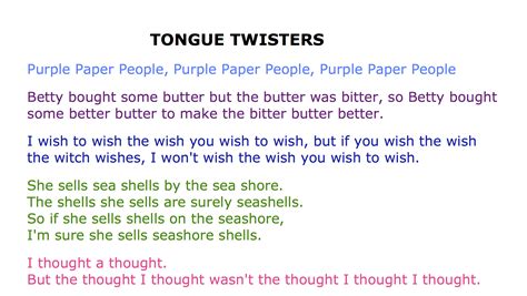 37 funny tongue twisters guaranteed to twist your tongue into tightly tied knots
