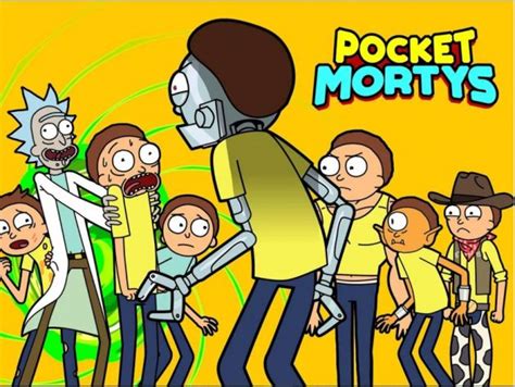 Rick And Morty News Pocket Mortys Mobile Game Released