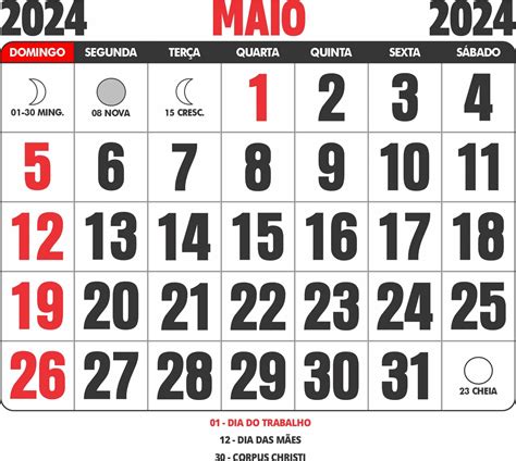 Qual Dia Util De Maio 2024