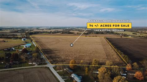 74 Acres Of Land For Sale In Lafayette Indiana Tippecanoe County