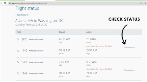 Learn To Track A Flight On American Airlines Technical Guide
