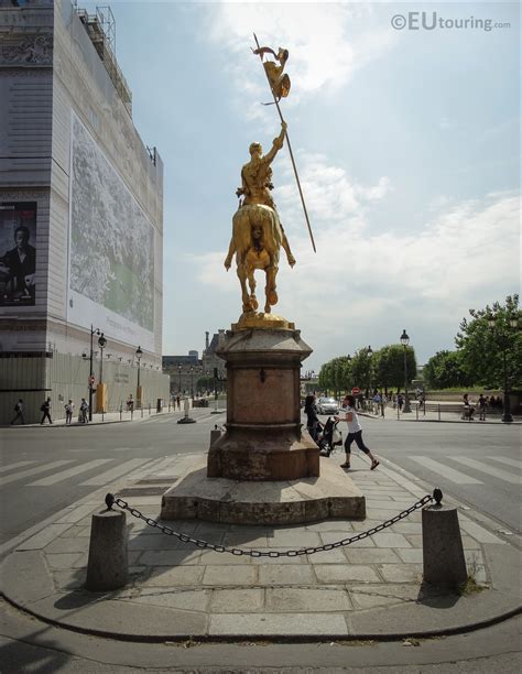 Photos Of Gilded Equestrian Statue Of Joan Of Arc In Paris