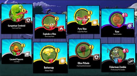 Part Plants Vs Zombies Heroes Card Ideas Youtube