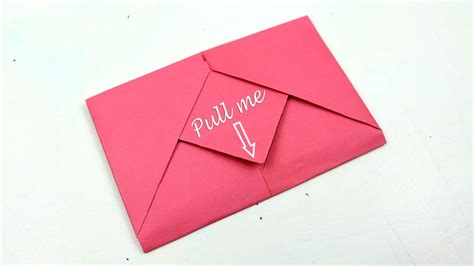 Surprise Envelope Folding Tutorial How To Make Origami Envelope With