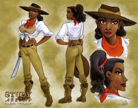 Study Abroad Teaser III Cleo Mount And Tondelayo Character Designs Erotic Mad Science