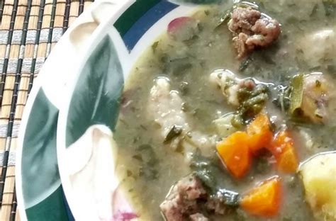 Bouillon Boeuf Et Légumes Haitien Cuisine Haitienne