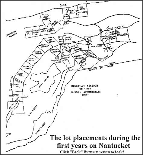 An Old Map Shows The Location Of Many Places In Nannuket Which Is Located