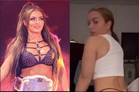 Watch NXT Champion Mandy Rose Go Viral By Twerking In A Tiny Black Thong Page