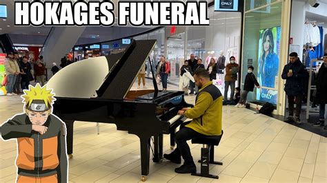 Naruto Hokages Funeral On A Public Piano Solingen Germany Youtube