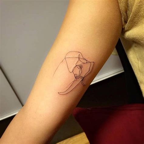 80 Line Tattoos To Wear Symbolically Simple Arm Tattoos Geometric