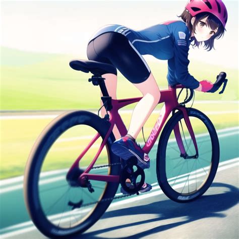 Xckb On Twitter しまった先ほどの Novelaidiffusionでキャラを自転車に乗せる絵、間違った絵を出してしまった。さっきのは自分で適当に修正した絵。これね。