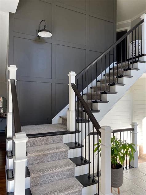 Accent Wall Staircase Staircase Design Staircase Landing Wall Decor