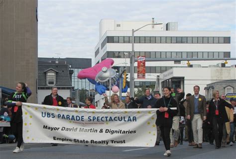 The Road To The Ubs Parade Spectacular Beginsnow Hey Stamford