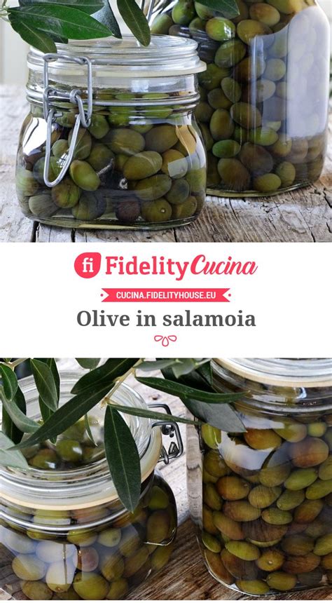 Acqua, sale e olive (nere o verdi, come preferisci). Olive in salamoia | Ricetta | Ricette, Ricette di cucina ...