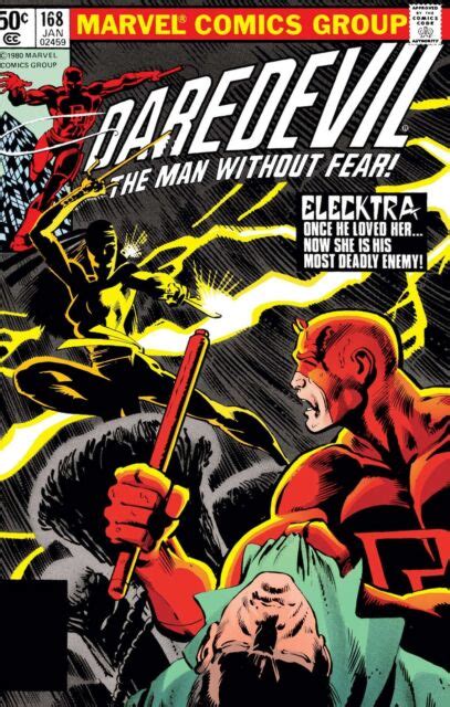 Daredevil 168 Comic Book Cover 11x17 Poster Print Ebay