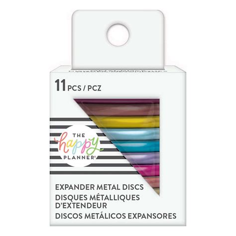 Happy Planner Expander Metal Rainbow Discs