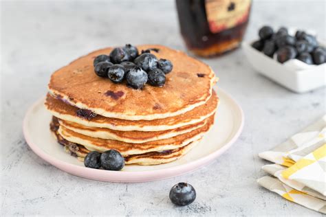 This Blueberry Pancake Recipe Uses Fresh Or Frozen Blueberries Beaten