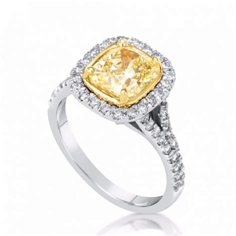 5 Carat Cushion Cut Diamond Engagement Ring Ara Diamonds
