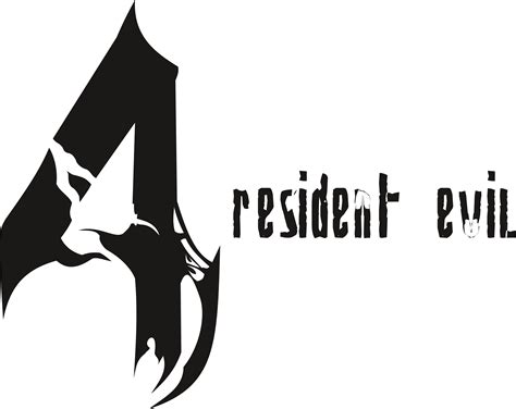 Resident Evil 4 Logo Png Hd Quality Png Play