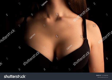 Beautiful Womans Breasts Bra Stock Photo 1227606046 Shutterstock