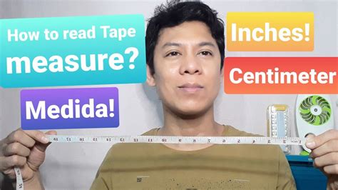 How To Read Tape Measureinch And Centimeter Youtube