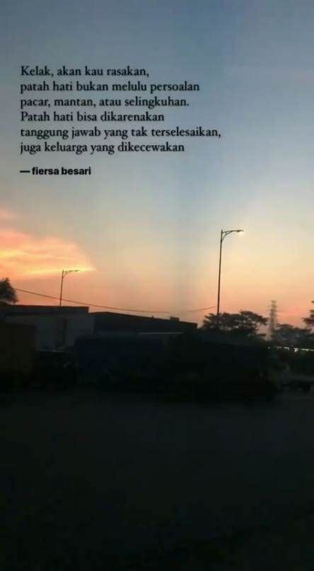 Maybe you would like to learn more about one of these? Super quotes indonesia fiersa besari 26 Ideas #quotes ...