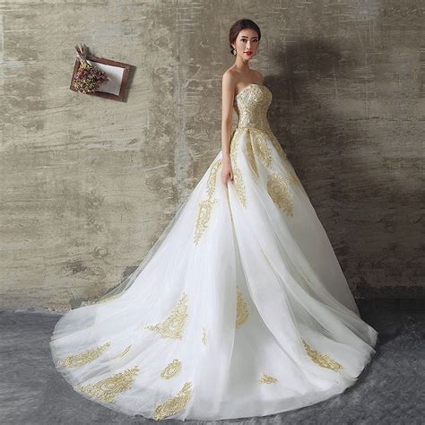 White And Gold Wedding Dresses Dresses For Guest At Wedding Check