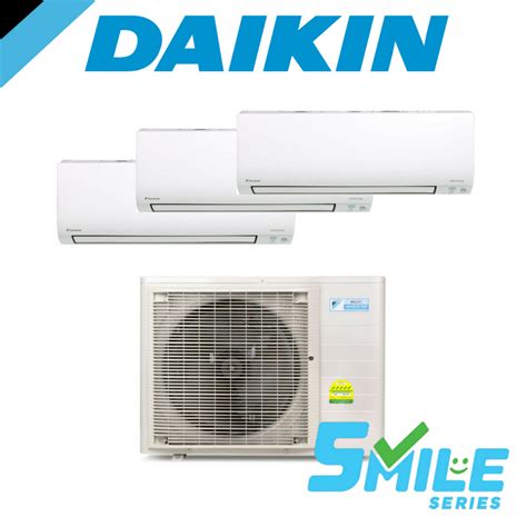Daikin Smile Series Inverter SYSTEM 3 AIRCON MKS80QVMG CTKS25QVM