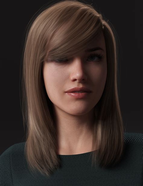 2021 03 hair for genesis 8 and 8 1 females daz 3d