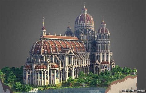 Seven Spectacular Minecraft Creations Bbc News