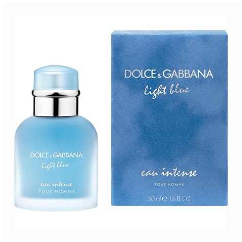 Dolce And Gabbana Light Blue Intense Men Scent Molecule Concentrated