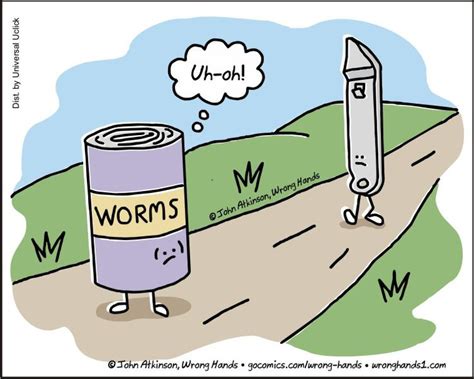 Opening A Can Of Worms English Language Jokes Library Humor
