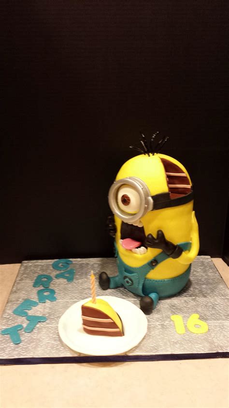List of stunning minions cake design image ideas that can inspire you to have custom cake designs for upcoming birthdays, weddings, anniversaries. Minion Birthday Cake - CakeCentral.com