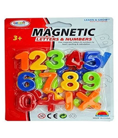 Magnetic Numbers For Kids Learningmulticolor Buy Magnetic Numbers