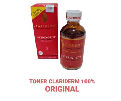 Clariderm 100 Original Kesehatan And Kecantikan Kulit Sabun And Tubuh