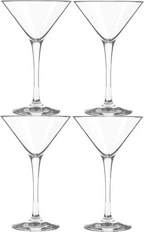 Royal Leerdam Martini Cocktail Martini Glazen 260ml 4 Stuks Bol