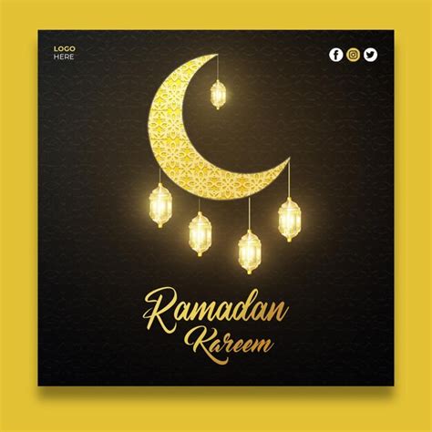 Premium Psd Ramadan Kareem Islamic Religious Social Media Traditional