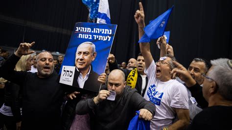 Israeli Election Gives Edge To Netanyahu Initial Results Show The New York Times