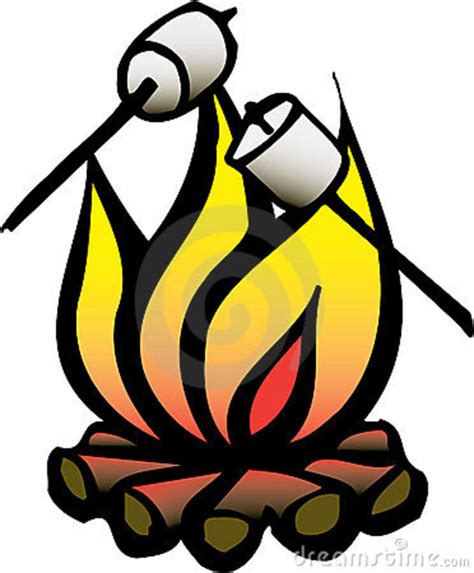 Campfire Cooking Clipart
