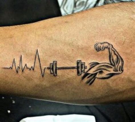 20 Amazing Dumbbell Tattoos Designs With Meanings And Ideas Body