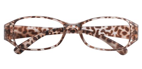 Libra Rectangle Prescription Glasses Leopard Women S Eyeglasses Payne Glasses