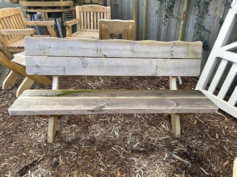 Wooden Country Bench S Duncombe Sawmill Local And Uk Delivery From Yorkshire