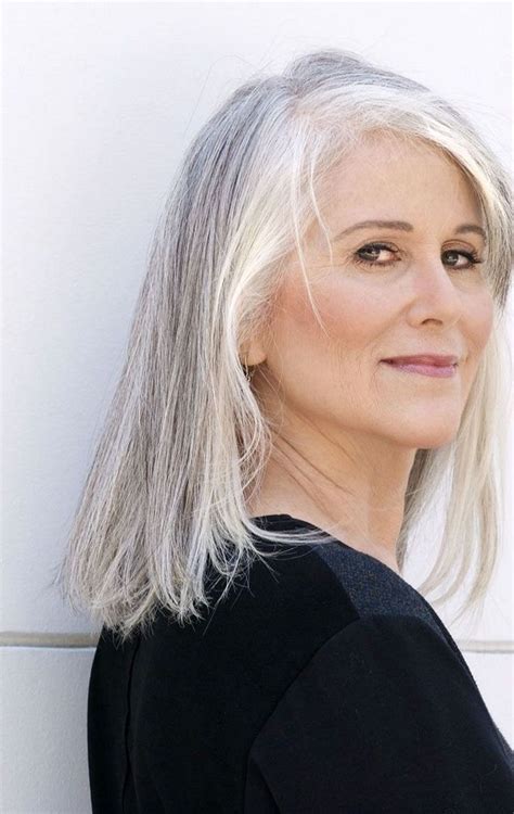63 Stunning Long Gray Hairstyles Ideas For Women Over 50 Aksahin Jewelry Grey Hair Wig Long